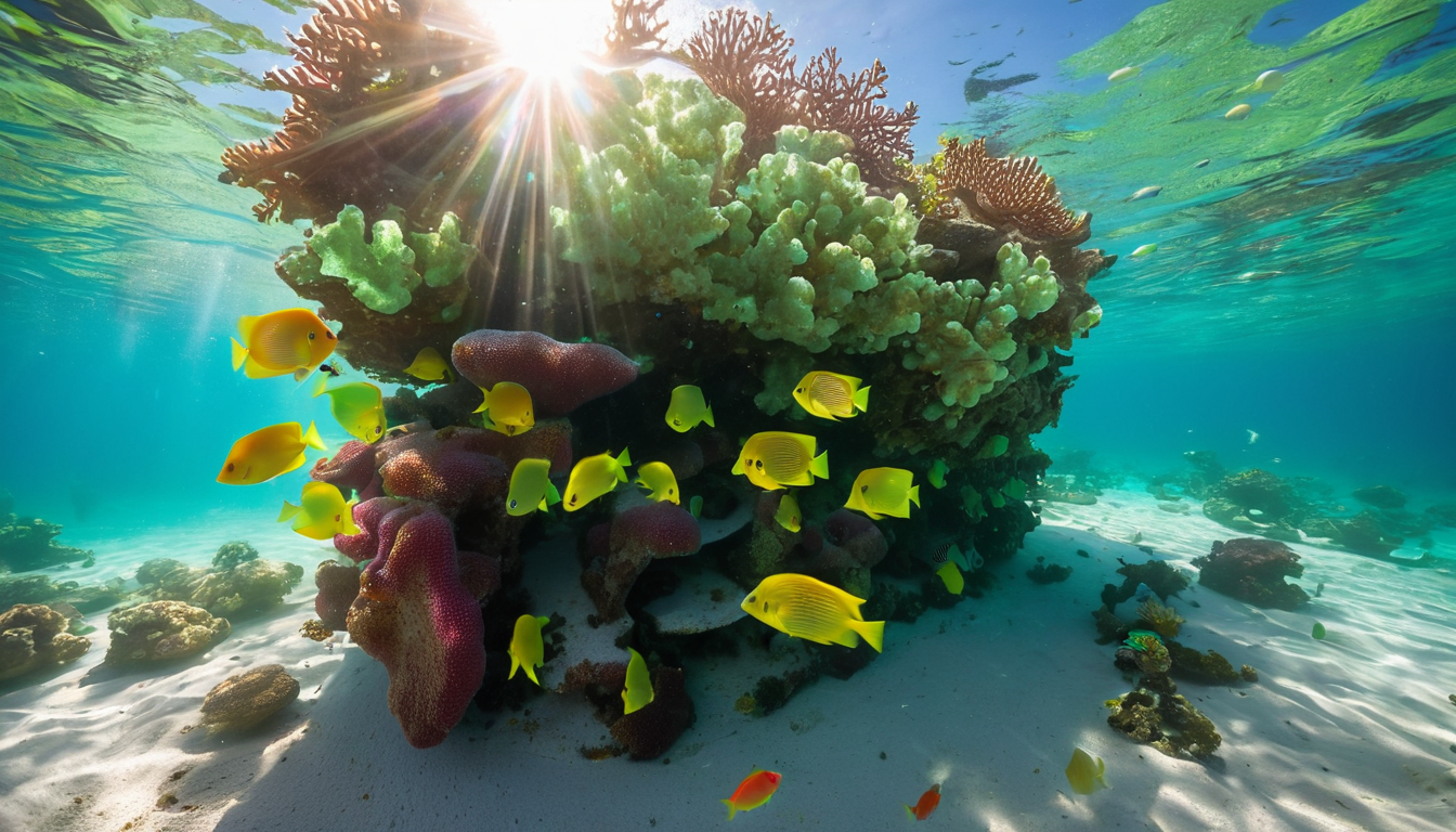 Artificial reef snorkeling on the Emerald Coast